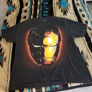 Black Iron Man T-shirt